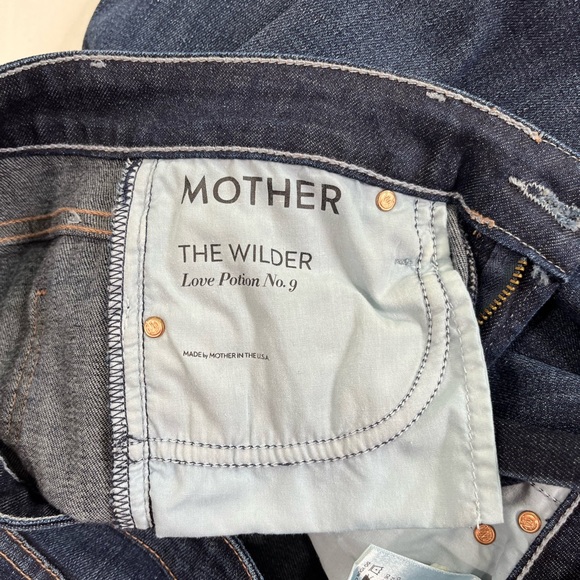 Mother Denim The Wilder Bell-Bottom Trouser Jeans size 27 in Love Potion No 9 - Picture 10 of 12